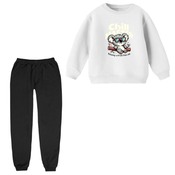 ست سویشرت و شلوار راحتی بچگانه مدل کوالا و درخت