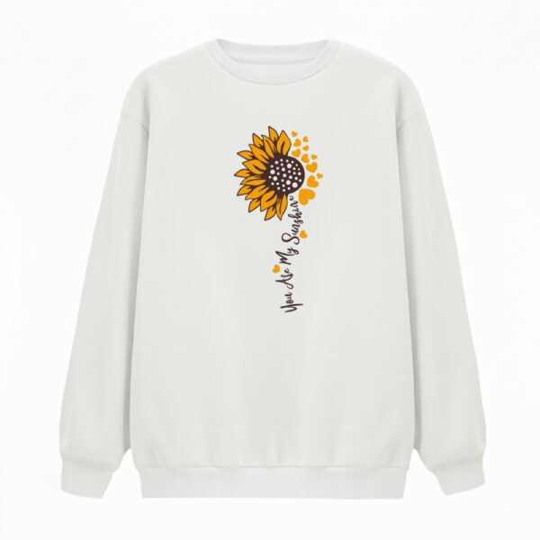 سویشرت زنانه مدل گل کد v7