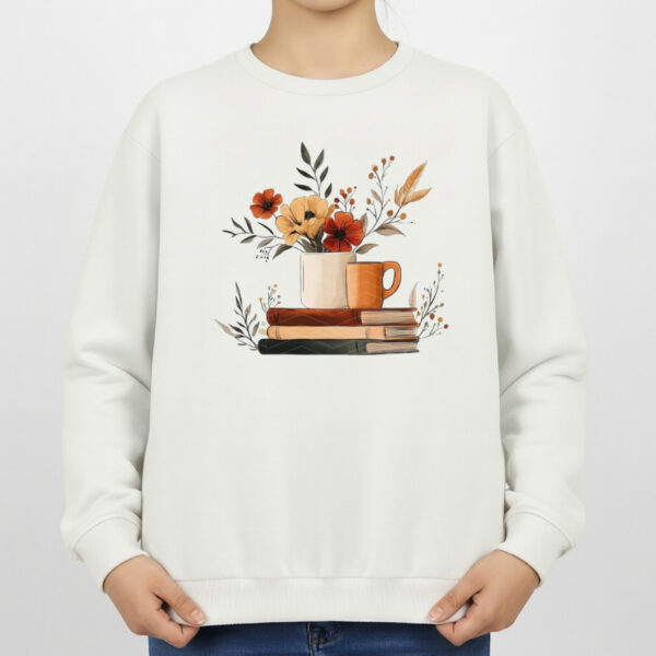 سویشرت زنانه مدل کتاب کد v3