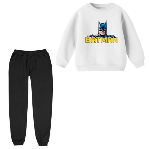 ست سویشرت و شلوار راحتی بچگانه مدل بتمن کد ۳