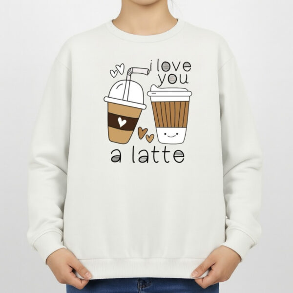 سویشرت زنانه مدل لیوان قهوه کد v18