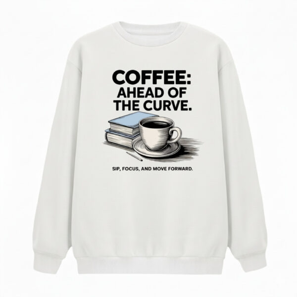 سویشرت زنانه مدل نوشته قهوه کد v9