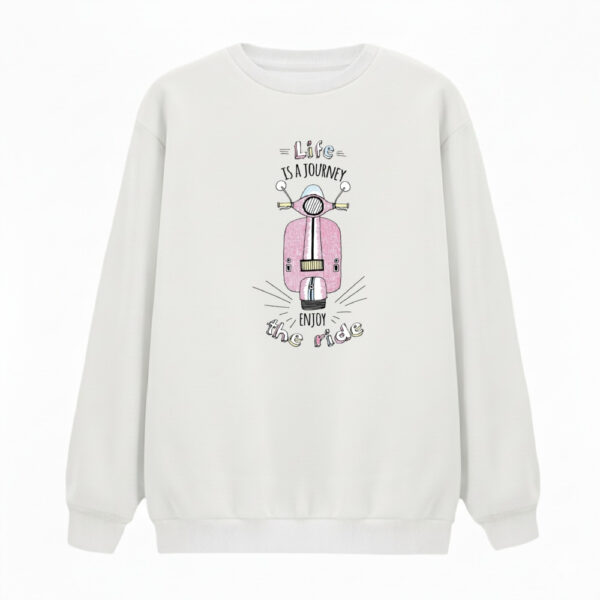 سویشرت زنانه مدل موتور کد v4