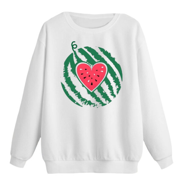 سویشرت زنانه مدل هندوانه یلدایی کد p1