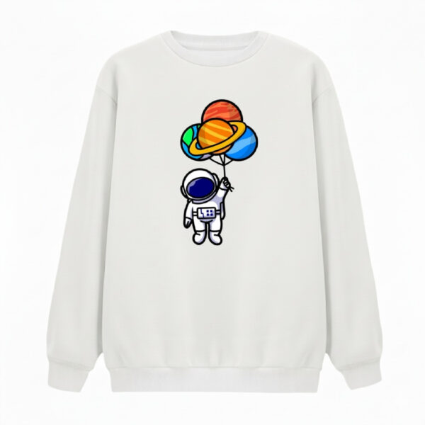 سویشرت زنانه مدل فضانورد کد v24