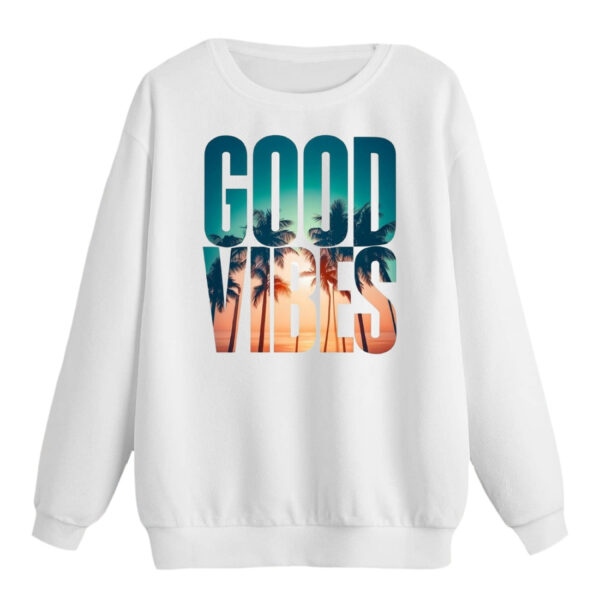 سویشرت زنانه مدل نوشته حال خوب کد p1