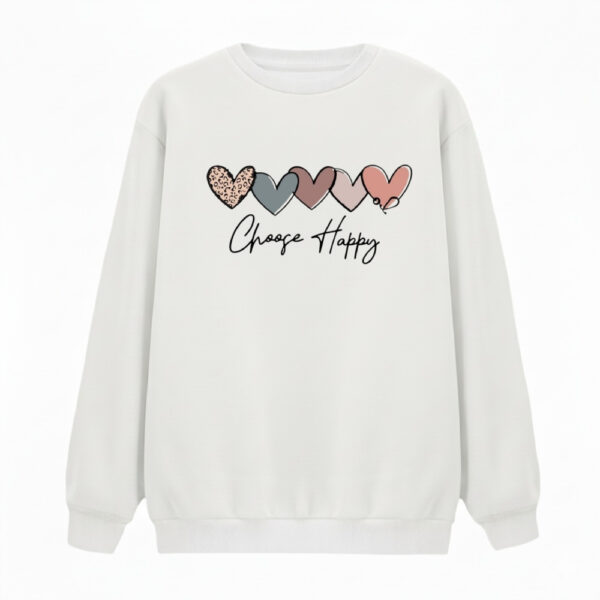 سویشرت زنانه مدل قلب ها کد v3