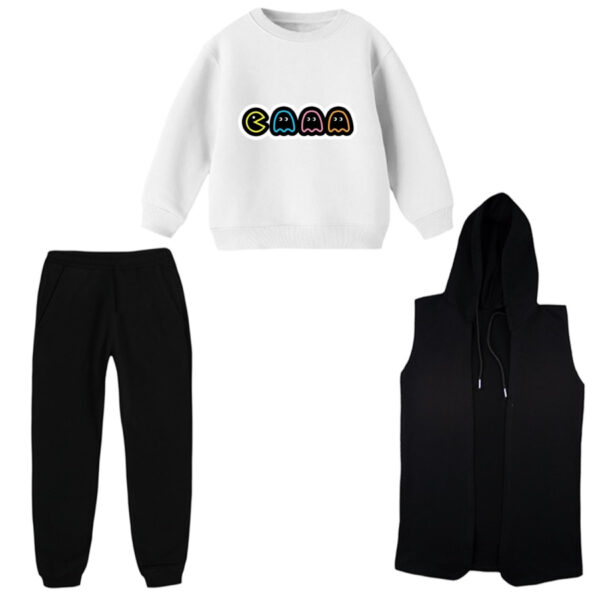 ست 3 تکه لباس راحتی بچگانه مدل میکرو