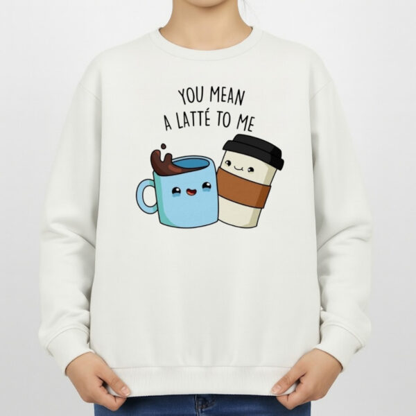 سویشرت زنانه مدل لیوان قهوه کد v17