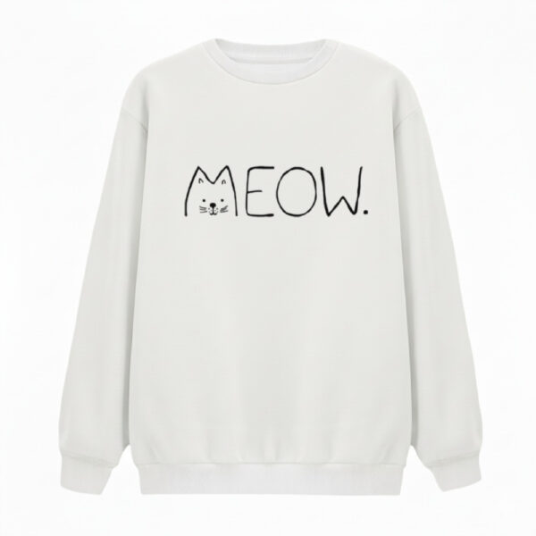 سویشرت زنانه مدل گربه کد v24