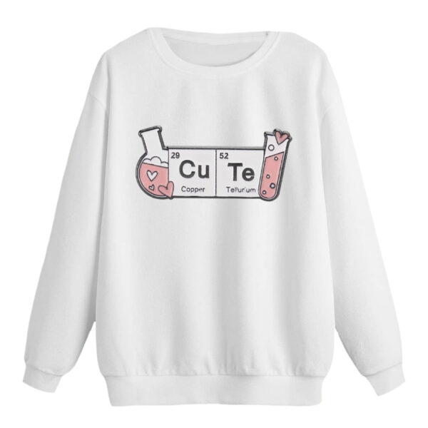 سویشرت زنانه مدل بامزه شیمیایی کد p1