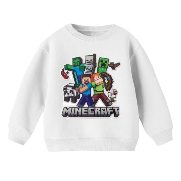 سویشرت بچگانه مدل ماینکرفت کد 10