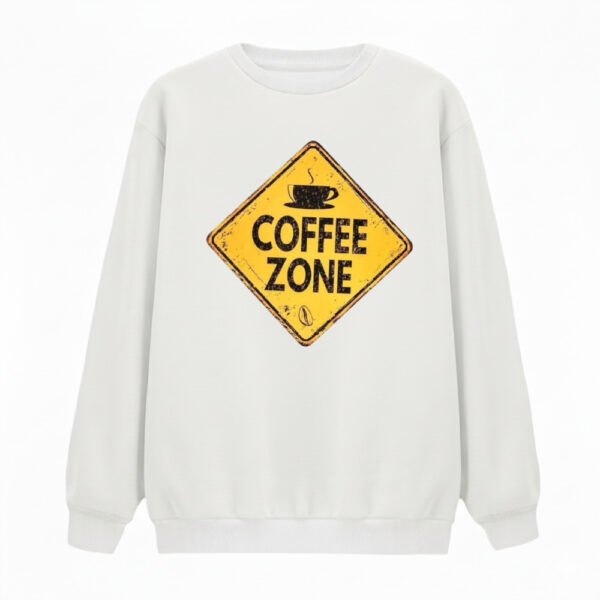 سویشرت زنانه مدل نوشته قهوه کد v4