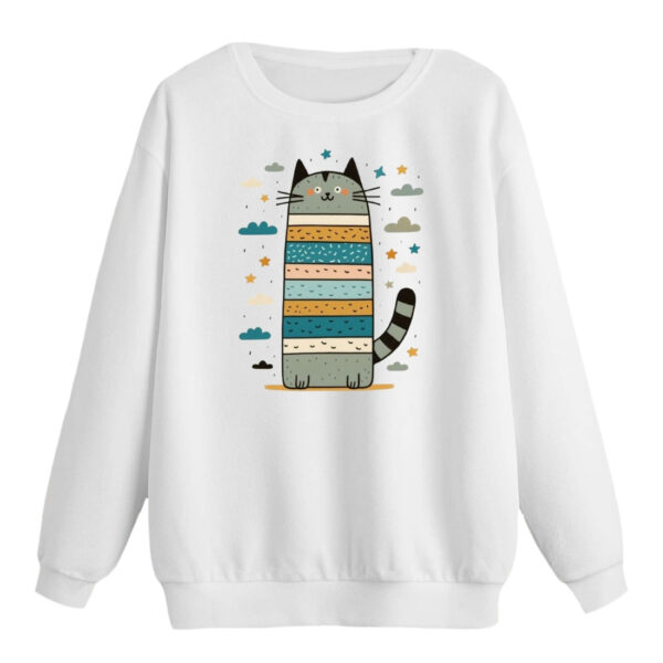 سویشرت زنانه مدل گربه کد p13