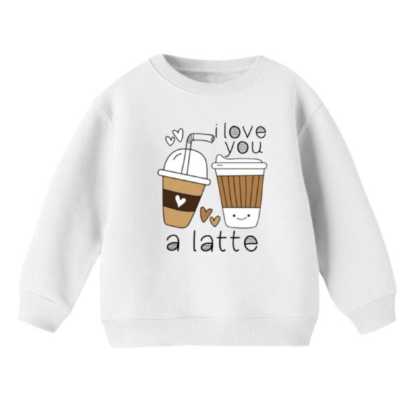 سویشرت بچگانه مدل لیوان قهوه کد v18