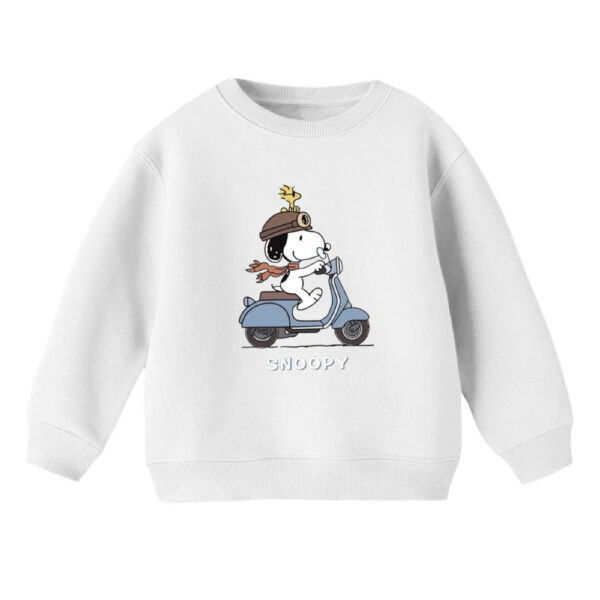 سویشرت بچگانه مدل اسنوپی موتور سوار