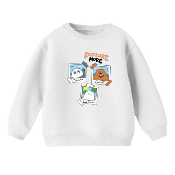 سویشرت بچگانه مدل سه خرس کد v10