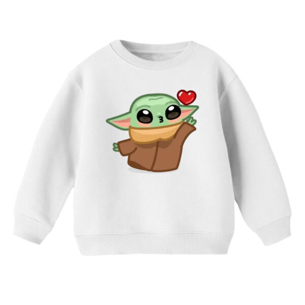سویشرت بچگانه مدل بیبی یودا