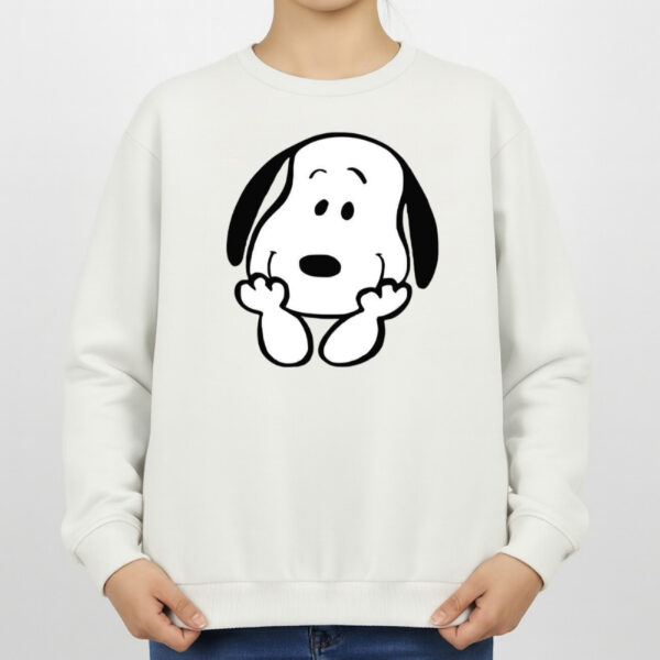 سویشرت زنانه مدل اسنوپی کد v10