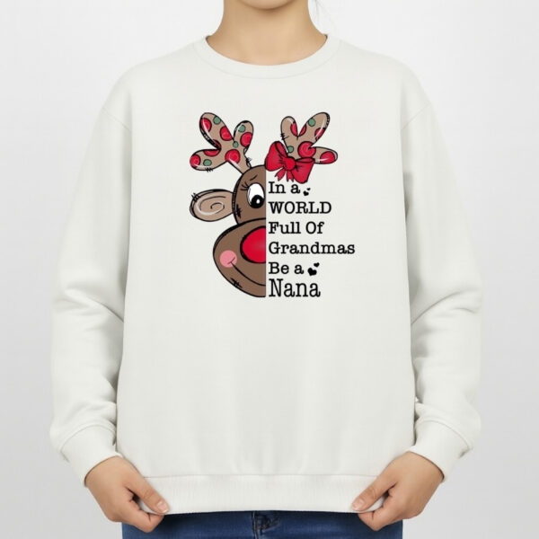 سویشرت زنانه مدل گوزن کریسمس کد v5