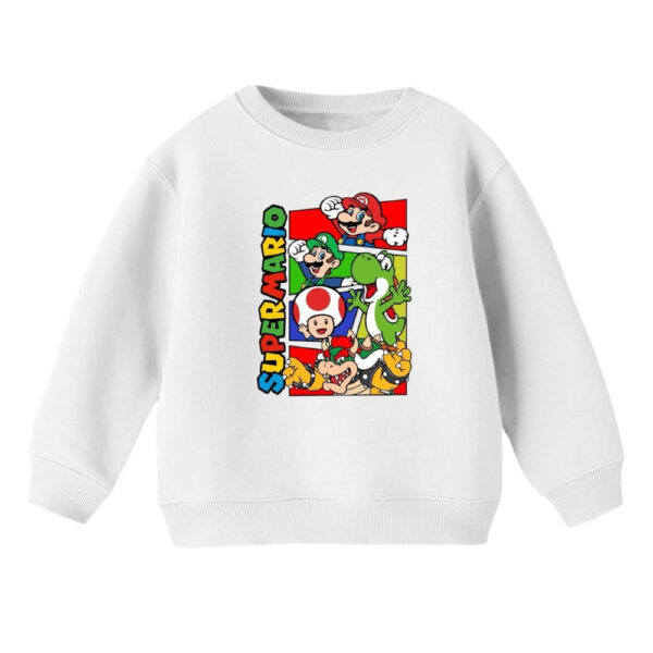سویشرت بچگانه مدل ماریو کد v9