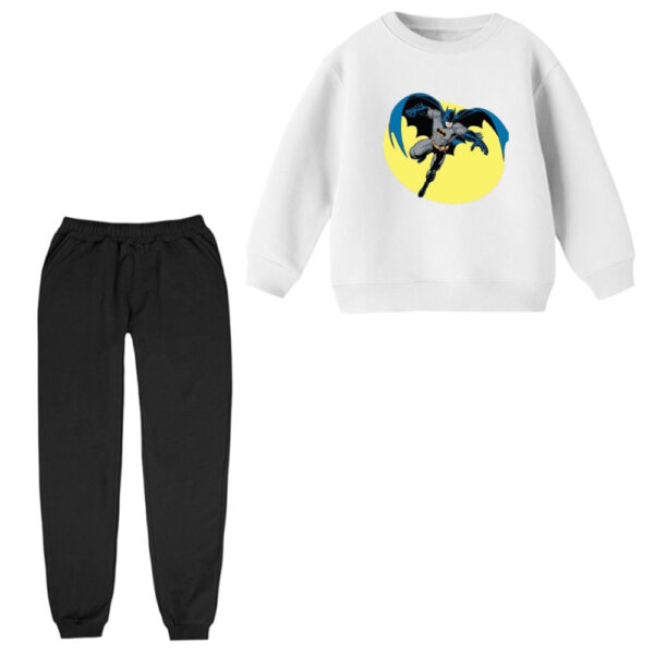 ست سویشرت و شلوار راحتی بچگانه مدل بتمن کد ۲۴
