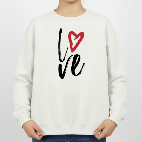 سویشرت زنانه مدل عشق کد v2