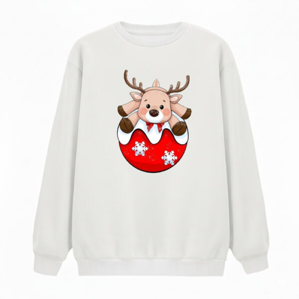 سویشرت زنانه مدل گوزن کریسمس کد  کد v1