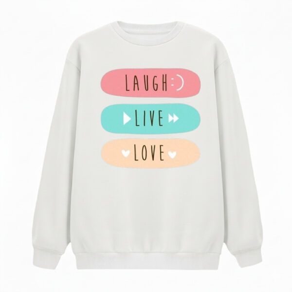 سویشرت زنانه مدل نوشته کد v20