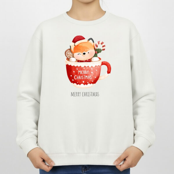 سویشرت زنانه مدل گوزن کریسمس کد v10