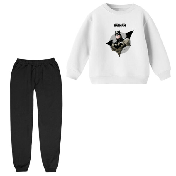 ست سویشرت و شلوار راحتی بچگانه مدل بتمن کد ۹