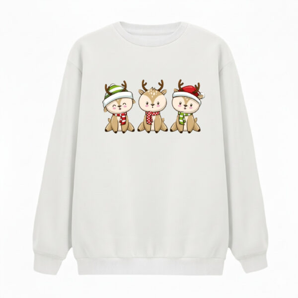 سویشرت زنانه مدل گوزن کریسمس کد v9