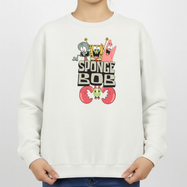 سویشرت زنانه مدل باب اسفنجی و دوستان کد v7