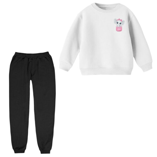 ست سویشرت و شلوار راحتی بچگانه مدل فیل کد ۳