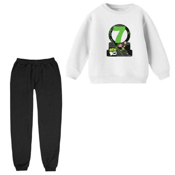 ست سویشرت آستین بلند و شلوار راحتی بچگانه مدل بن تن کد 5