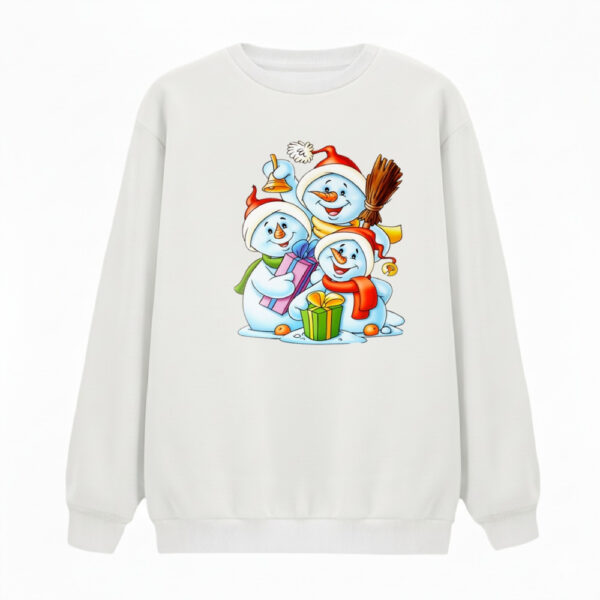 سویشرت زنانه مدل آدم برفی کریسمس کد v2