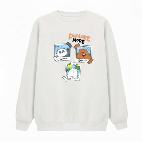 سویشرت زنانه مدل سه خرس کد v10