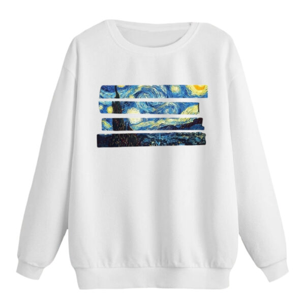 سویشرت زنانه مدل شب پر ستاره کد p4