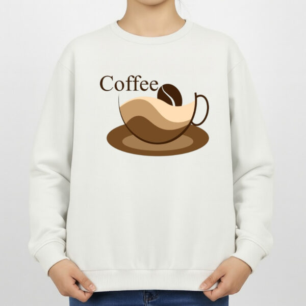 سویشرت زنانه مدل فنجان قهوه کد v4