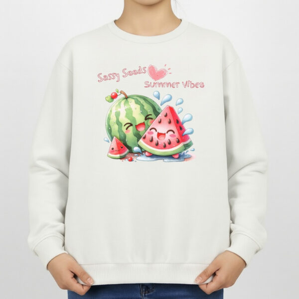 سویشرت زنانه مدل هندوانه یلدایی کد v10