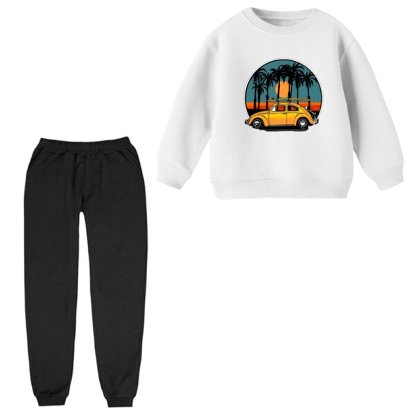 ست سویشرت و شلوار راحتی بچگانه مدل فولوکس کد ۱