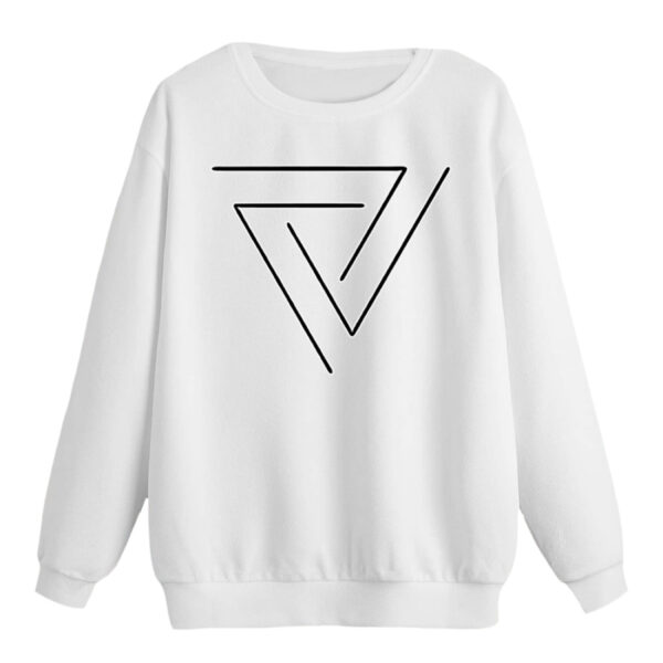 سویشرت زنانه مدل Triangle کد p1