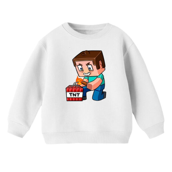 سویشرت بچگانه مدل ماینکرفت کد 15