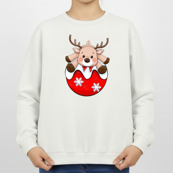 سویشرت زنانه مدل گوزن کریسمس کد  کد v1