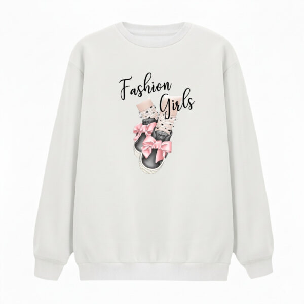 سویشرت زنانه مدل کتونی کد v2