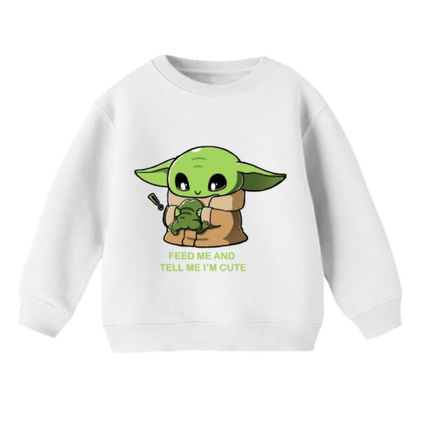 سویشرت بچگانه مدل بیبی یودا کد 11