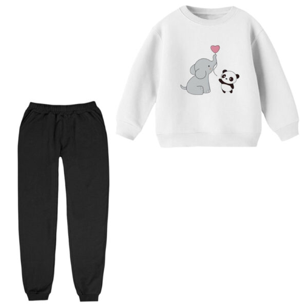 ست سویشرت و شلوار راحتی بچگانه مدل فیل کد ۱۰