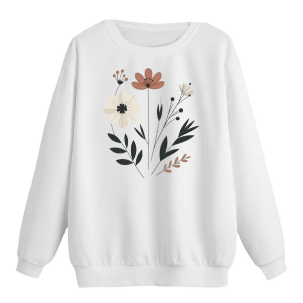 سویشرت زنانه مدل گل کد p3