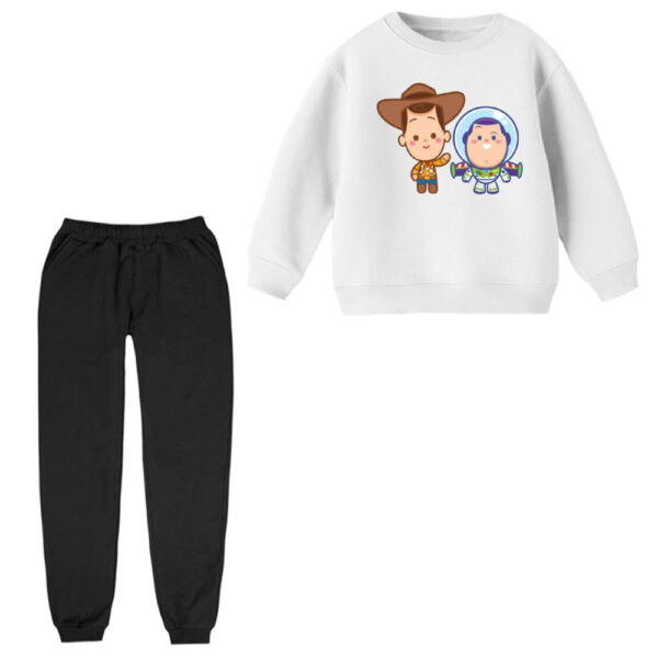 ست سویشرت و شلوار راحتی بچگانه مدل داستان اسباب بازی کد ۱۳