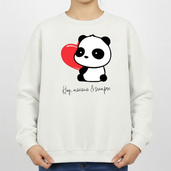 سویشرت زنانه مدل پاندا و قلب کد v17